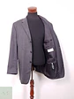 Blazer Canda Plomo Lana Virgen Blend - Talla XXL - Miniatura 8