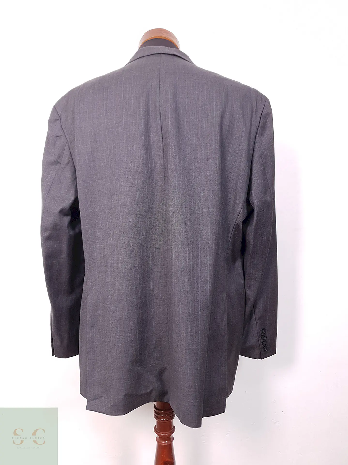 Blazer Canda Plomo Lana Virgen Blend - Talla XXL 9