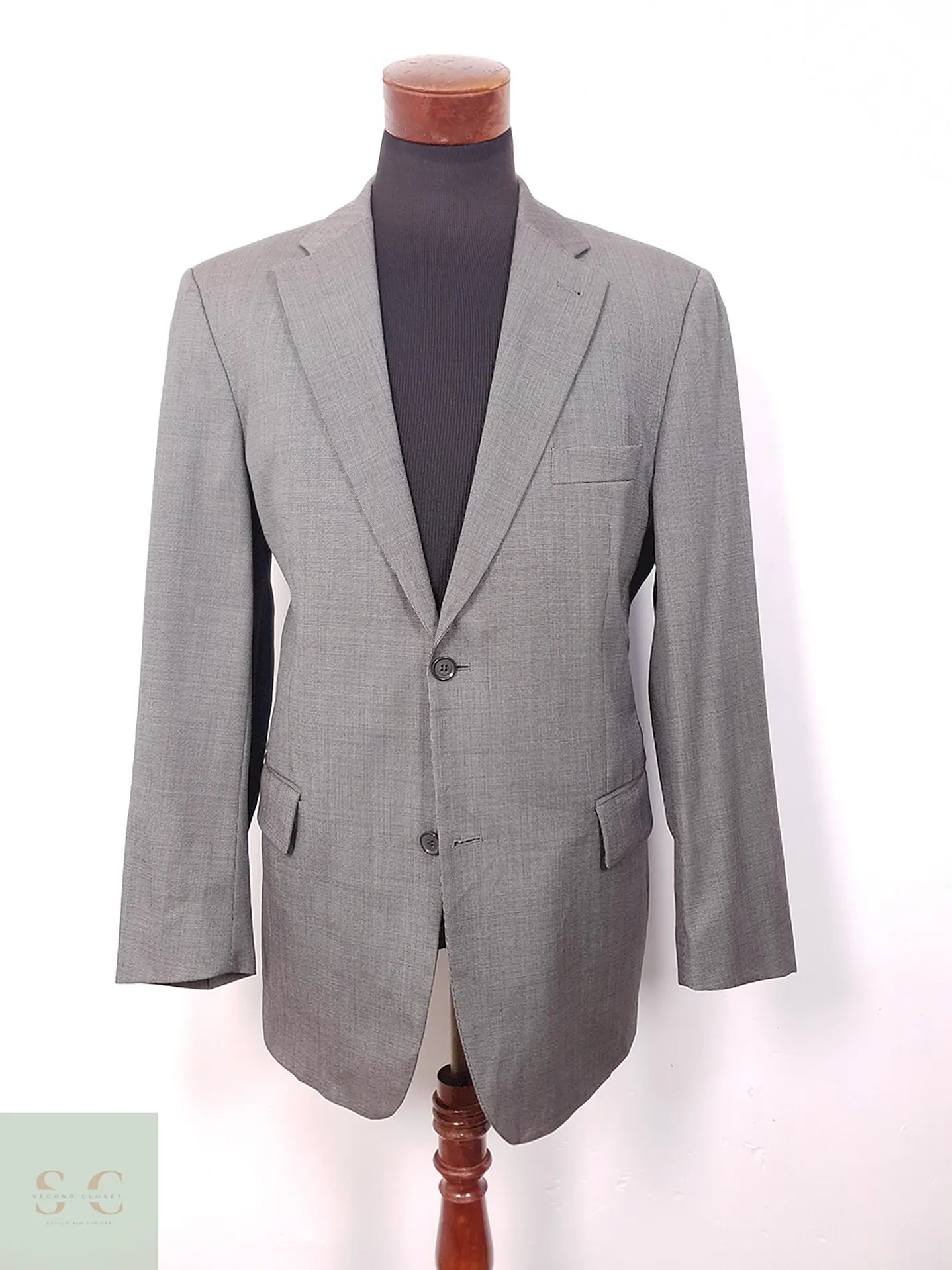 Blazer Roy Robson Reda Plomo Super 100 Made in Italy - Talla L 1