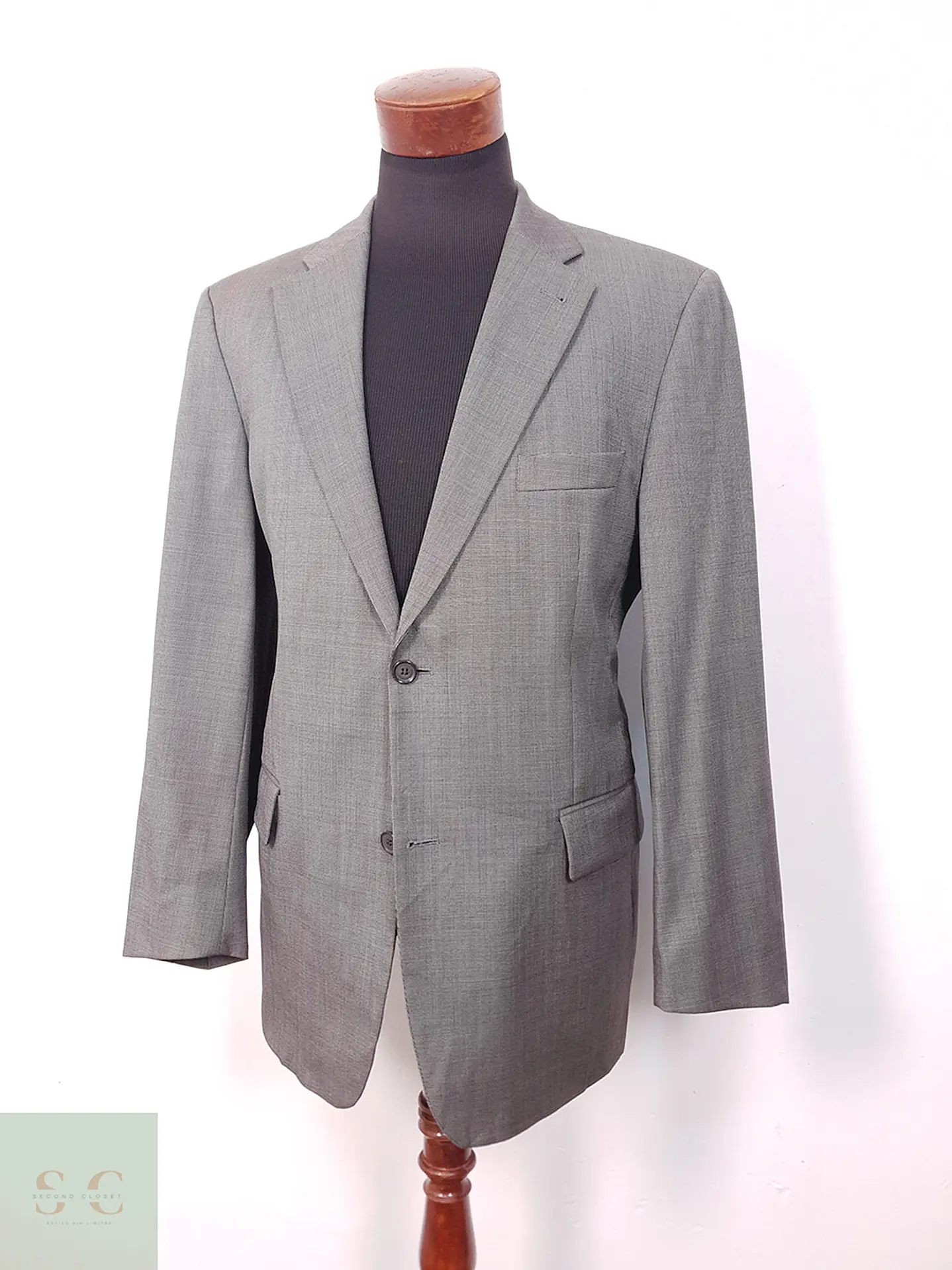 Blazer Roy Robson Reda Plomo Super 100 Made in Italy - Talla L 2