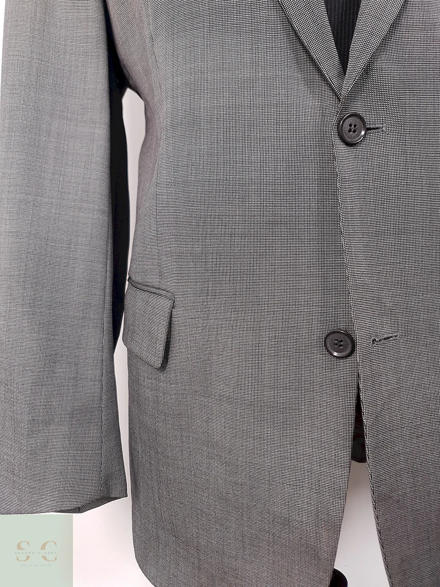 Blazer Roy Robson Reda Plomo Super 100 Made in Italy - Talla L 3