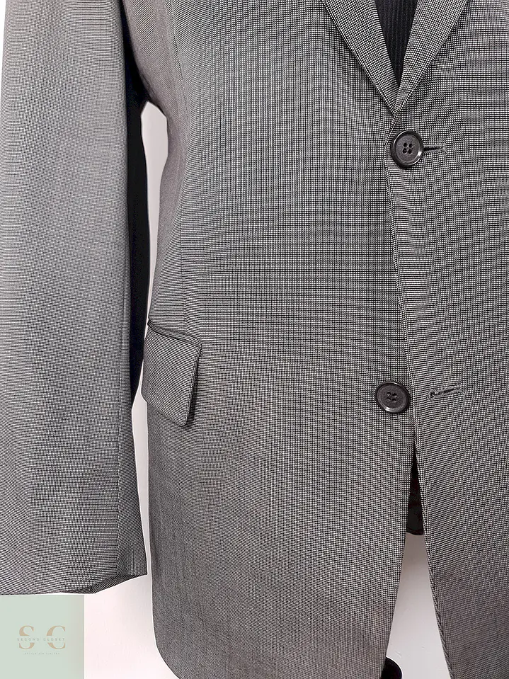 Blazer Roy Robson Reda Plomo Super 100 Made in Italy - Talla L 3
