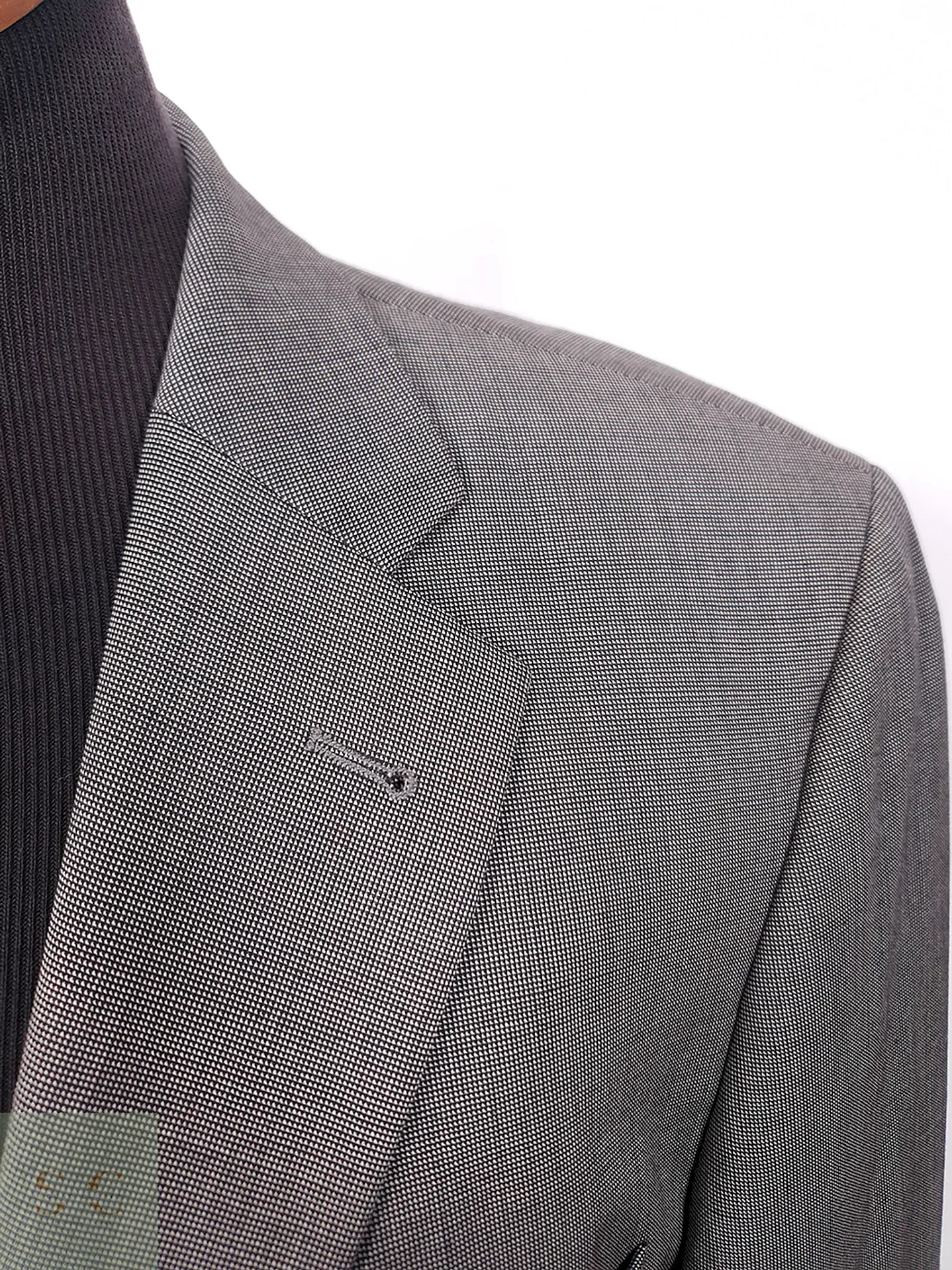 Blazer Roy Robson Reda Plomo Super 100 Made in Italy - Talla L 5