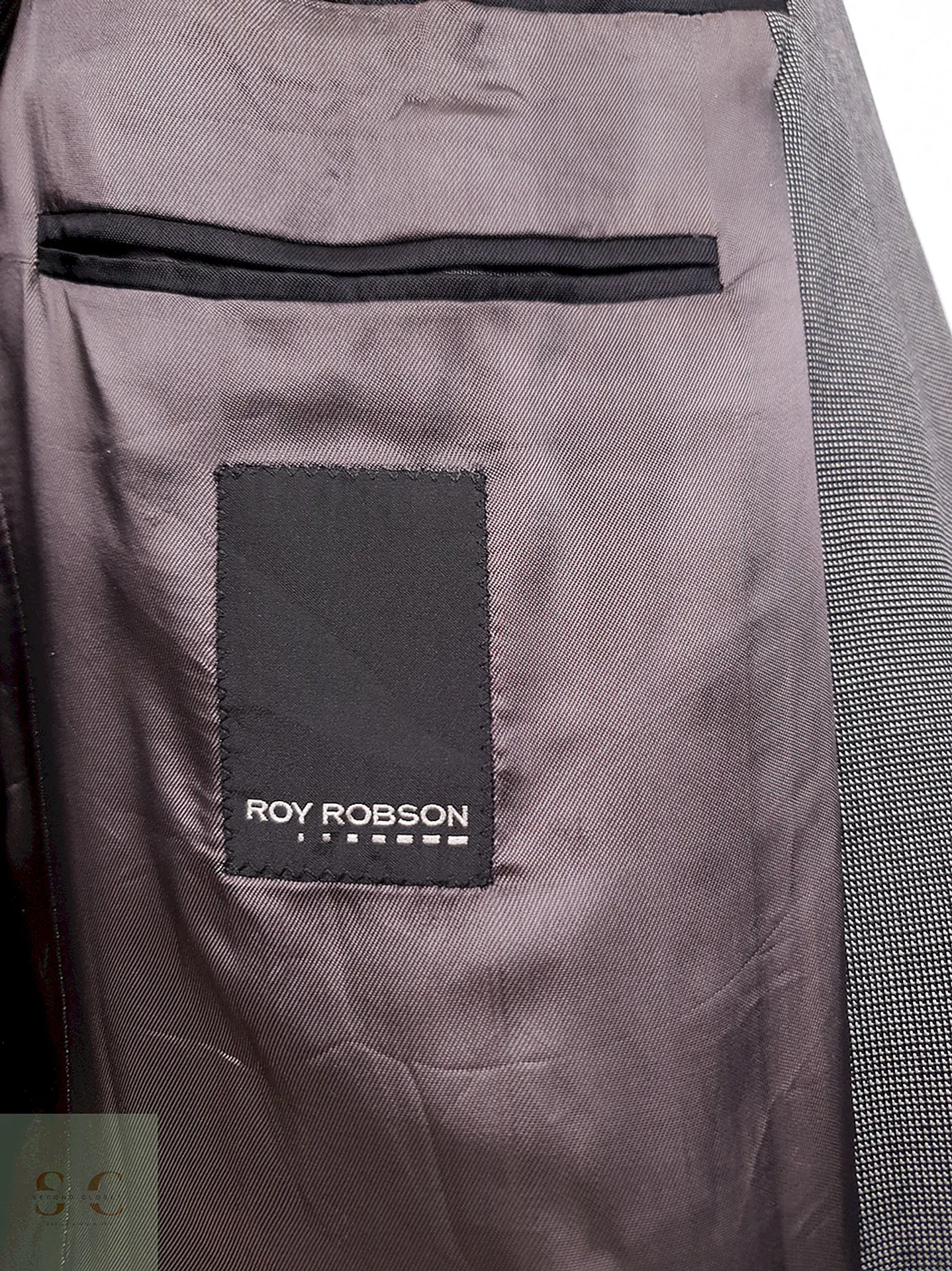 Blazer Roy Robson Reda Plomo Super 100 Made in Italy - Talla L 7
