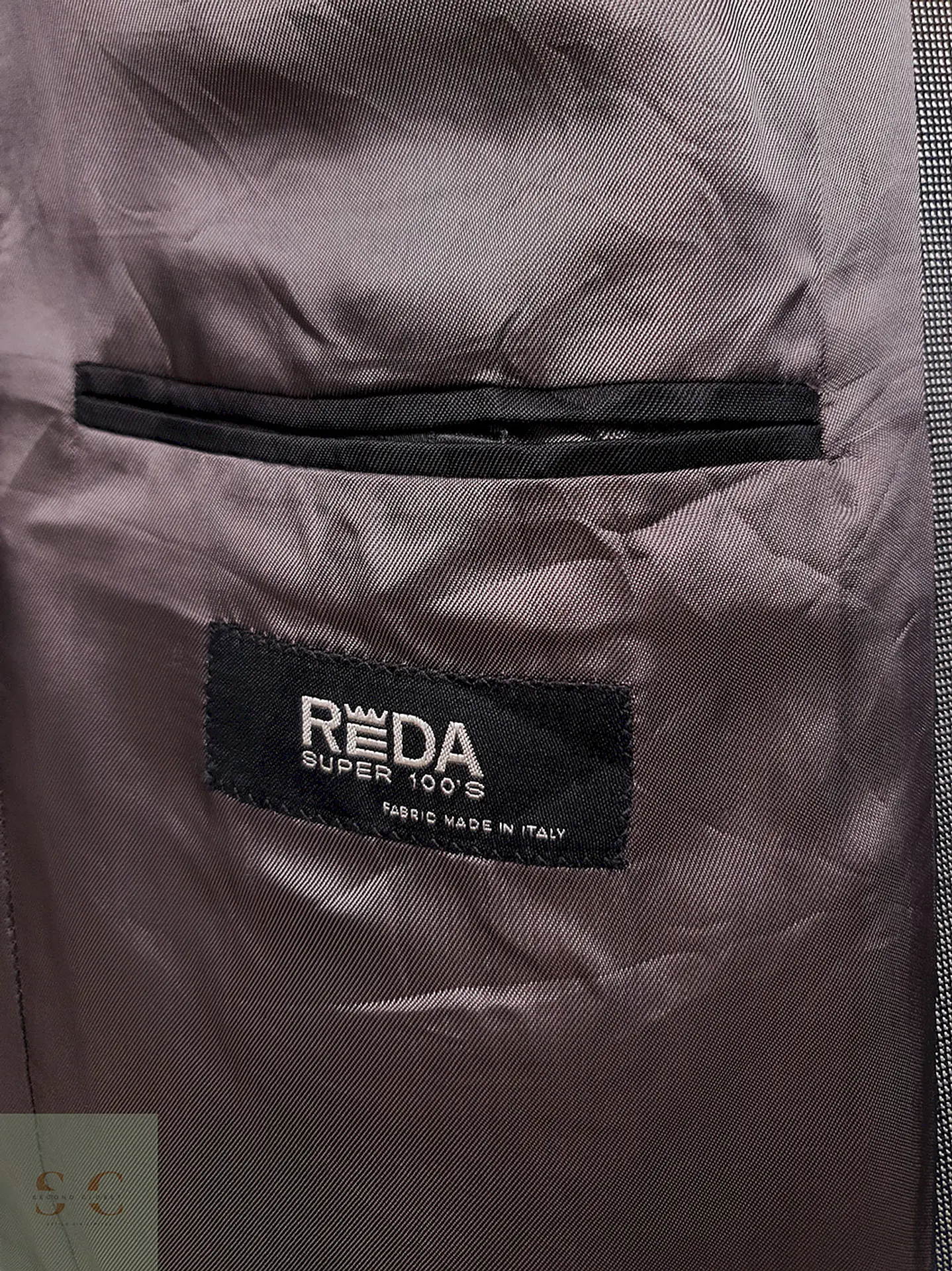 Blazer Roy Robson Reda Plomo Super 100 Made in Italy - Talla L 8