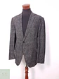 Blazer Carl Gross Príncipe de Gales Plomo Mezcla Lana - Talla XL - Miniatura 2