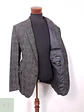 Blazer Carl Gross Príncipe de Gales Plomo Mezcla Lana - Talla XL - Miniatura 9
