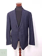 Blazer Carl Gross Azul Mezcla Lana Virgen y Seda - Talla XL - Miniatura 1