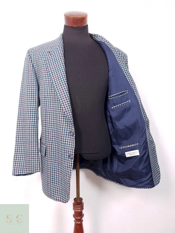 Blazer Mario Barutti 100% Lana Virgen - Talla XL 9