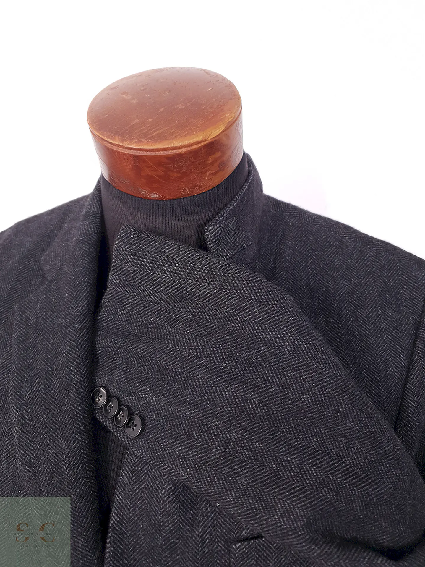 Blazer Exceed Plomo Espiga Lana Virgen y Cashmere - Talla ML 6