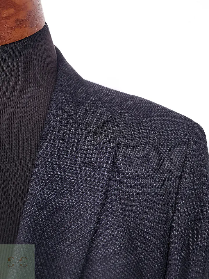 Blazer Hugo Boss Hosen Spezi Azul Oscuro Texturizado - Talla ML 5
