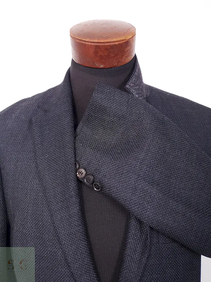 Blazer Hugo Boss Hosen Spezi Azul Oscuro Texturizado - Talla ML 6