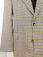 Blazer Lenox Café Beige Azul 100% Lana Virgen - Talla LXL - Miniatura 3