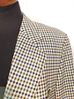 Blazer Lenox Café Beige Azul 100% Lana Virgen - Talla LXL - Miniatura 5