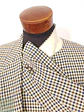 Blazer Lenox Café Beige Azul 100% Lana Virgen - Talla LXL - Miniatura 6