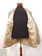 Blazer Lenox Café Beige Azul 100% Lana Virgen - Talla LXL - Miniatura 10