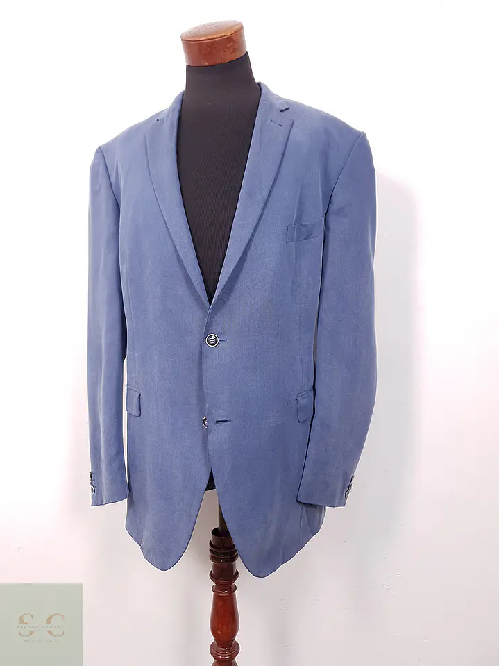Blazer Roy Robson Azul Celeste Cotele - Talla XXL 2