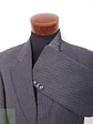 Blazer Saint John Comfort Trevira Plomo Rayas - Talla L - Miniatura 6