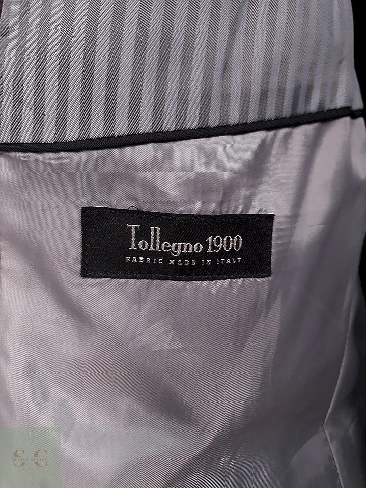 Blazer Giorgio Classic Fit 100% Lana Virgen Super 100 Negro - Talla L 11
