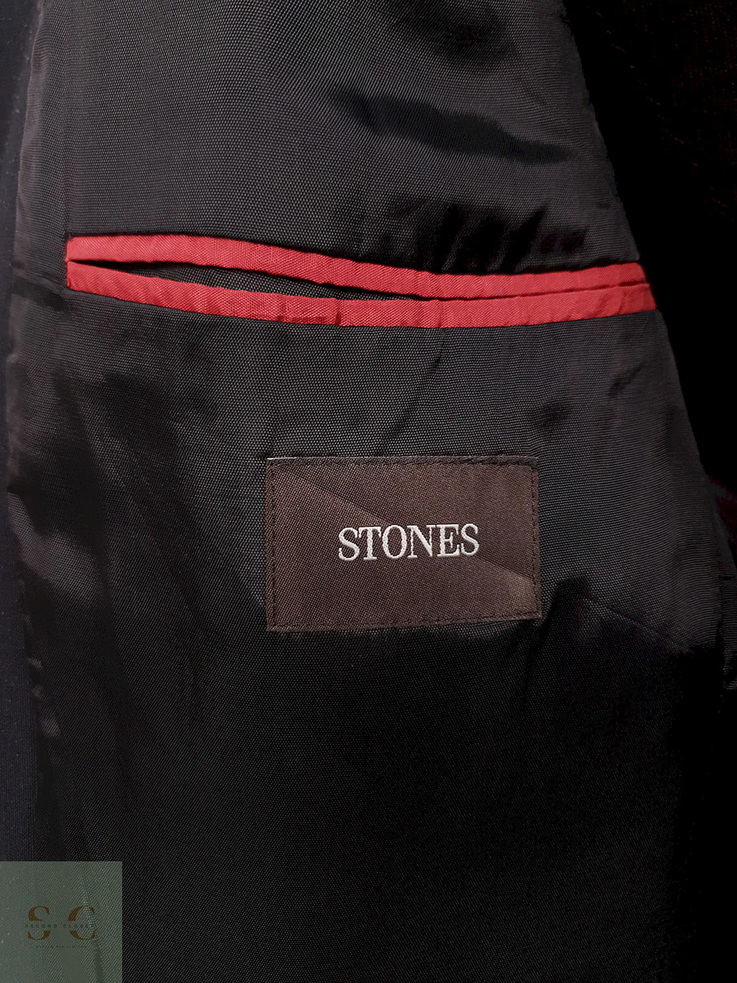 Blazer Stones Negro Lana Virgen Poliéster Elastano - Talla L 10