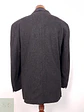 Blazer Vintage Plomo 100% Lana Virgen - Talla XL-XXL - Miniatura 9