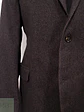 Blazer Benvenuto Black Label Café Mezcla Lana Virgen - Talla ML - Miniatura 3