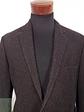 Blazer Benvenuto Black Label Café Mezcla Lana Virgen - Talla ML - Miniatura 4