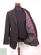 Blazer Benvenuto Black Label Café Mezcla Lana Virgen - Talla ML - Miniatura 9