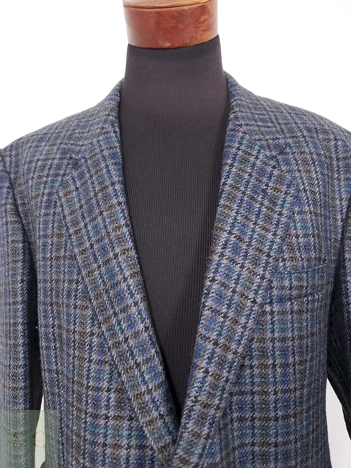 Blazer Canda Lana Virgen Azul - Talla XL 4