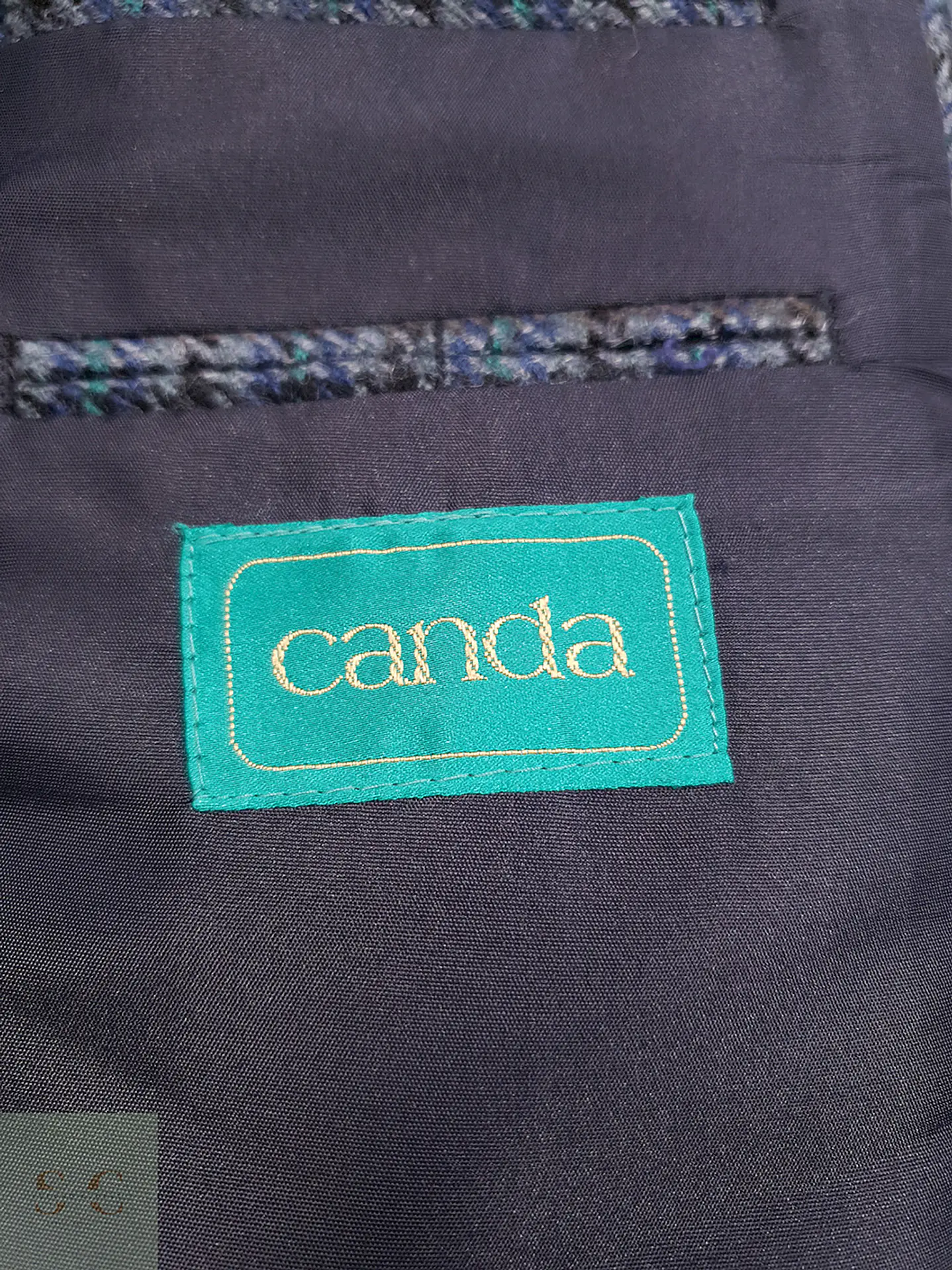 Blazer Canda Lana Virgen Azul - Talla XL 8