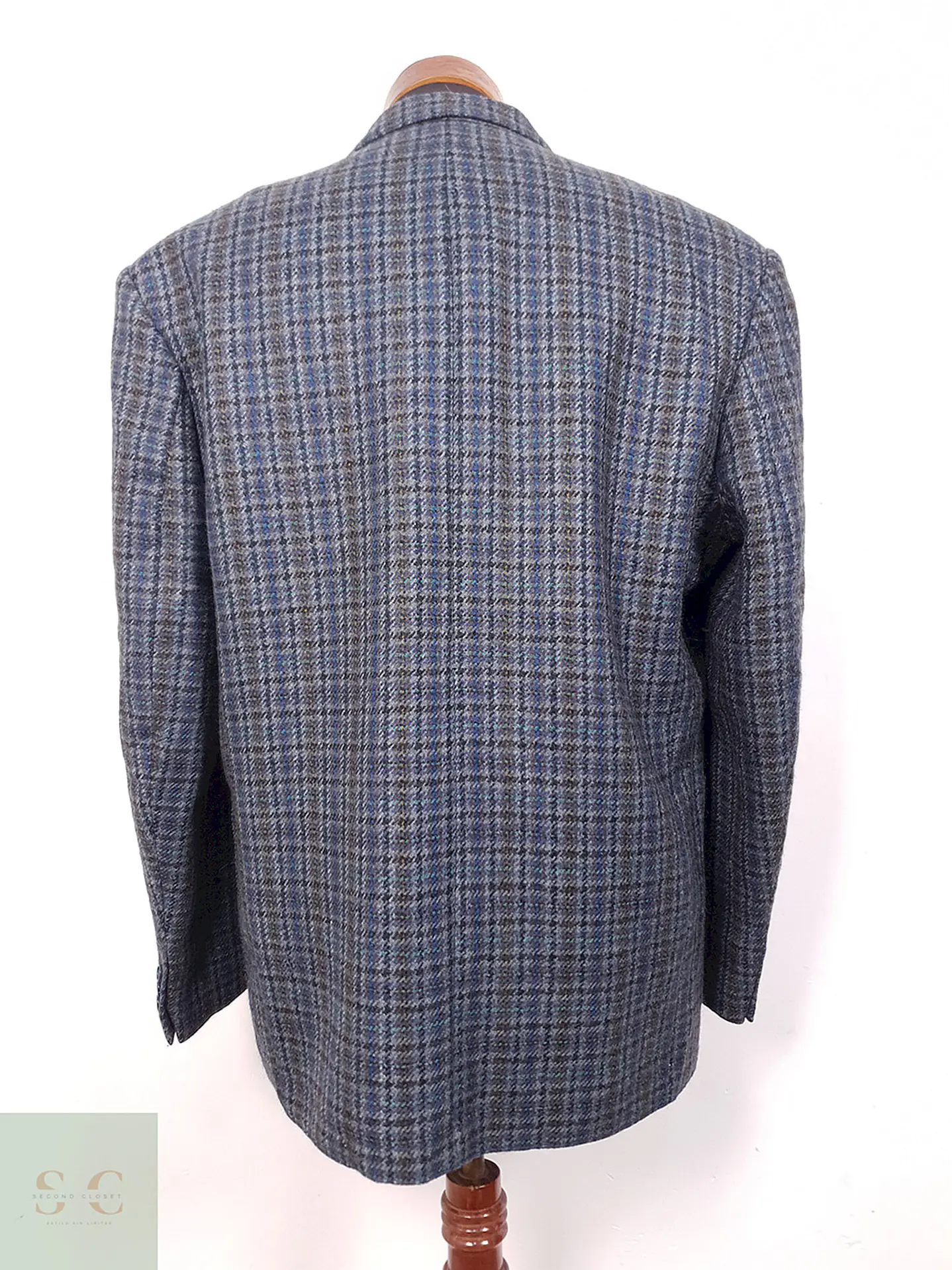 Blazer Canda Lana Virgen Azul - Talla XL 11