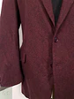 Blazer Henry Morell Burdeos con Puntitos Oscuros - Talla XL - Miniatura 3