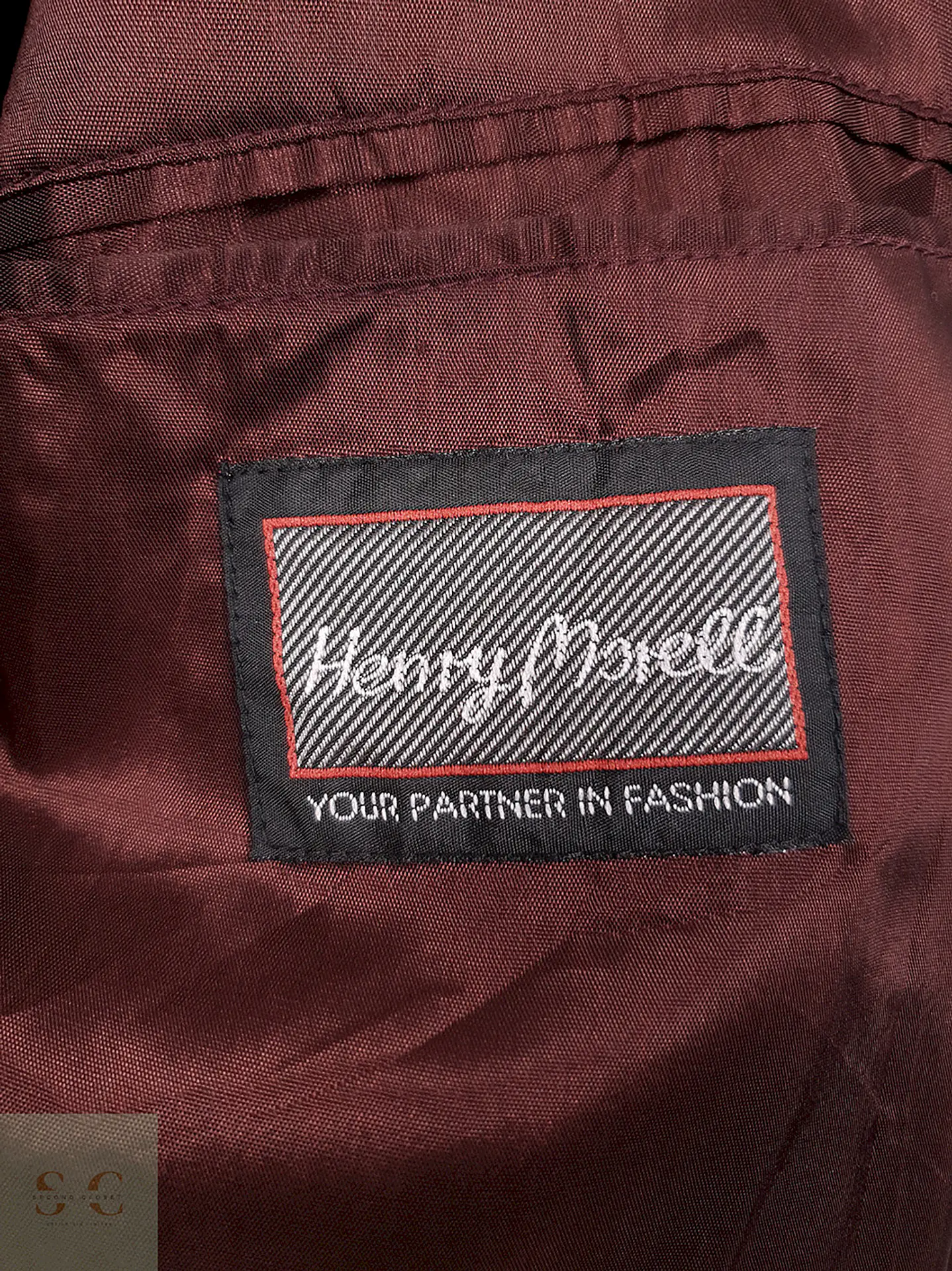 Blazer Henry Morell Burdeos con Puntitos Oscuros - Talla XL 7