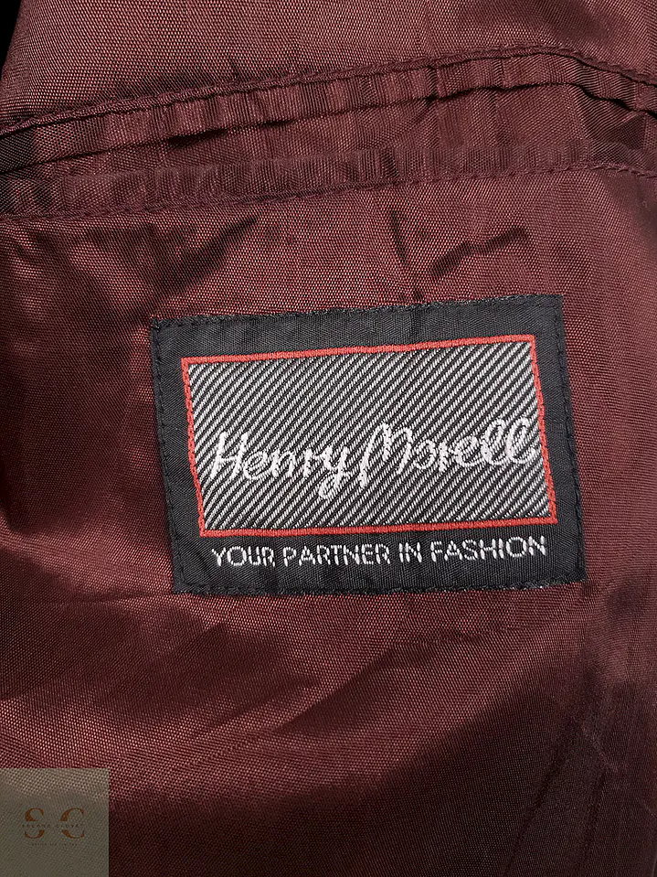 Blazer Henry Morell Burdeos con Puntitos Oscuros - Talla XL 7