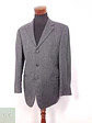 Blazer Vintage Plomo 100% Lana Virgen - Talla L - Miniatura 2