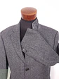 Blazer Vintage Plomo 100% Lana Virgen - Talla L - Miniatura 5