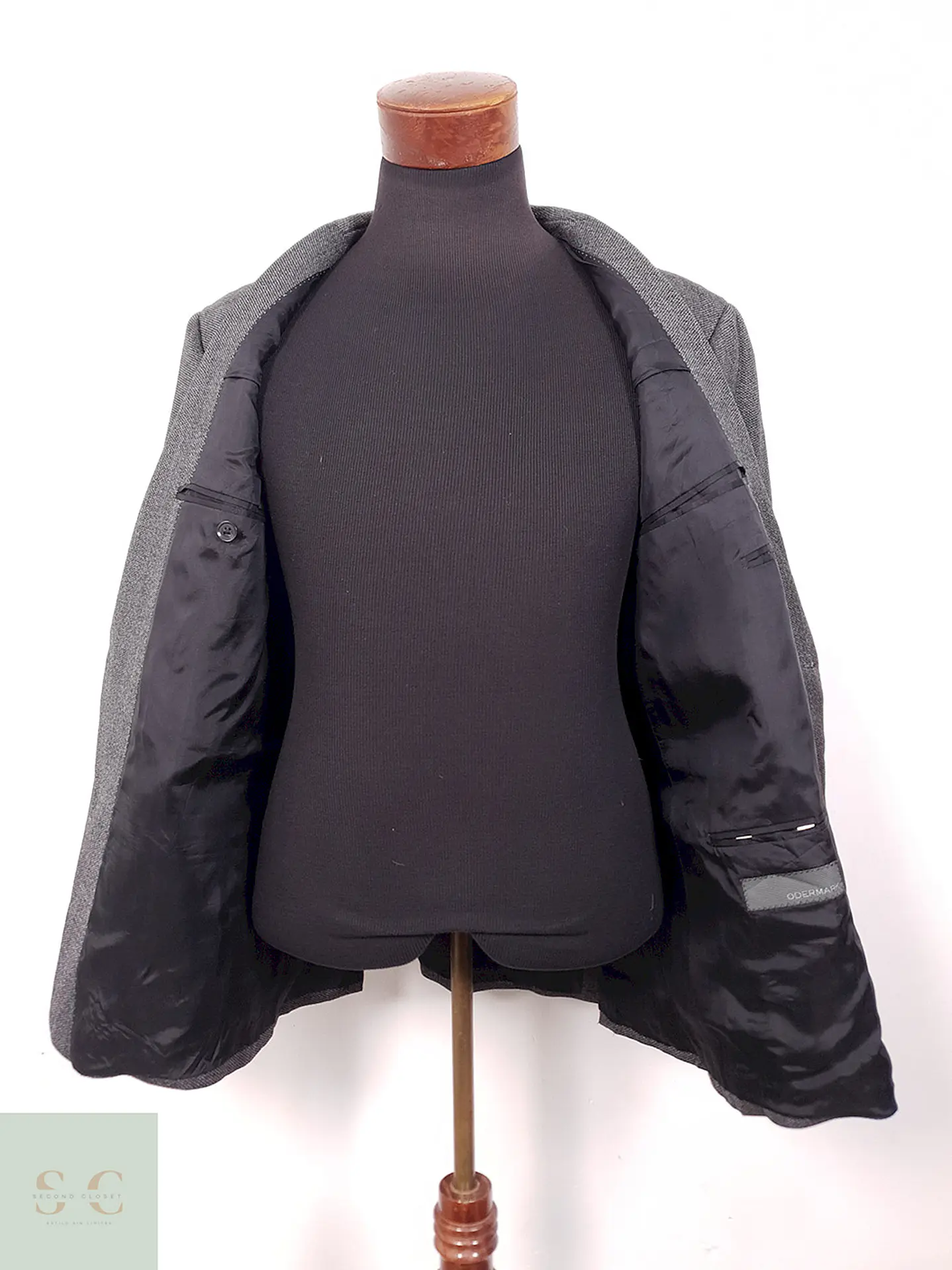 Blazer Odenmark Plomo 100% Lana Virgen - Talla ML 8