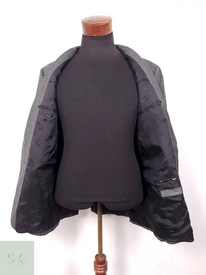 Blazer Odenmark Plomo 100% Lana Virgen - Talla ML 8