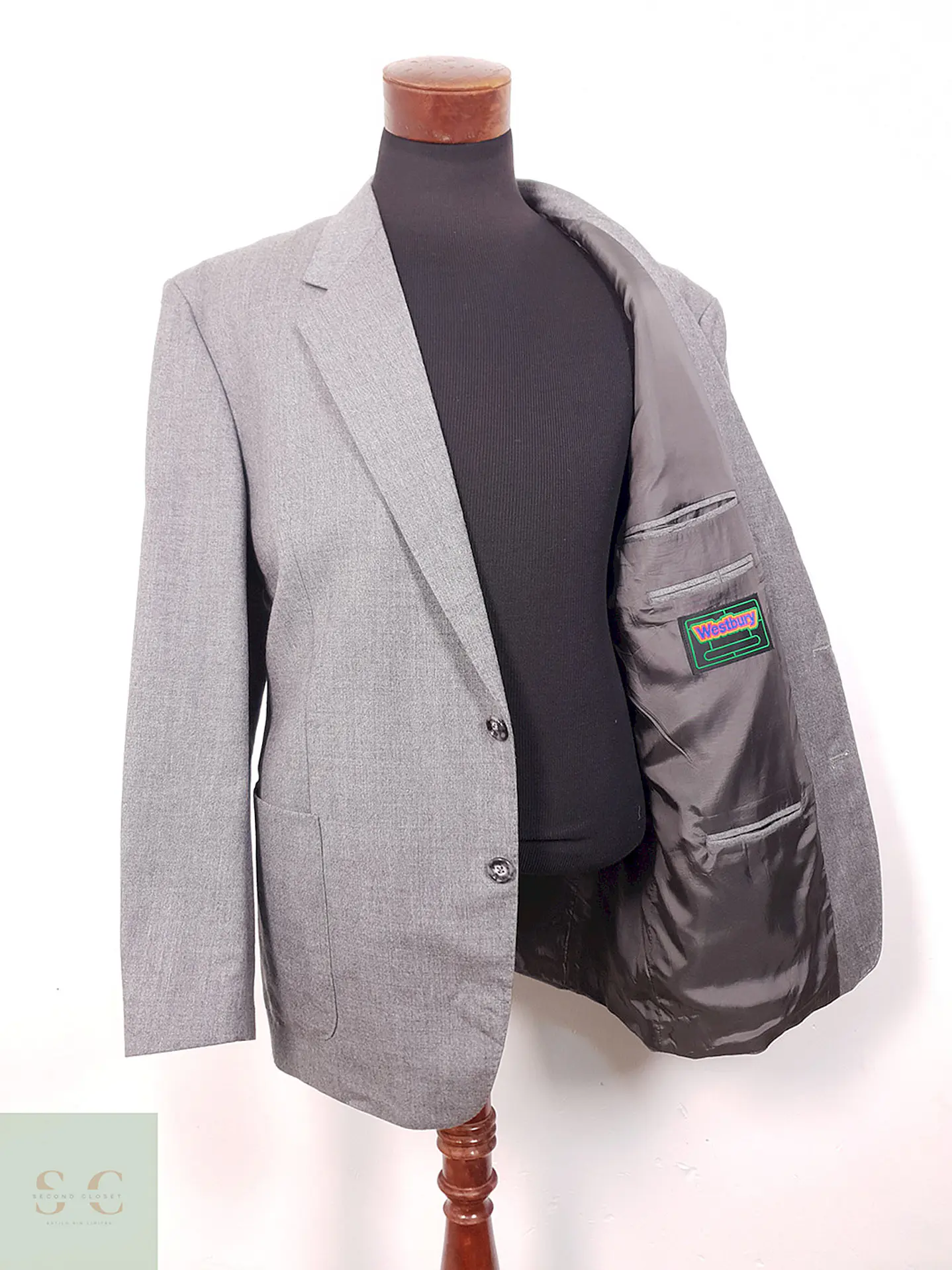 Blazer Westbury Lana Gris - Talla XXL 7