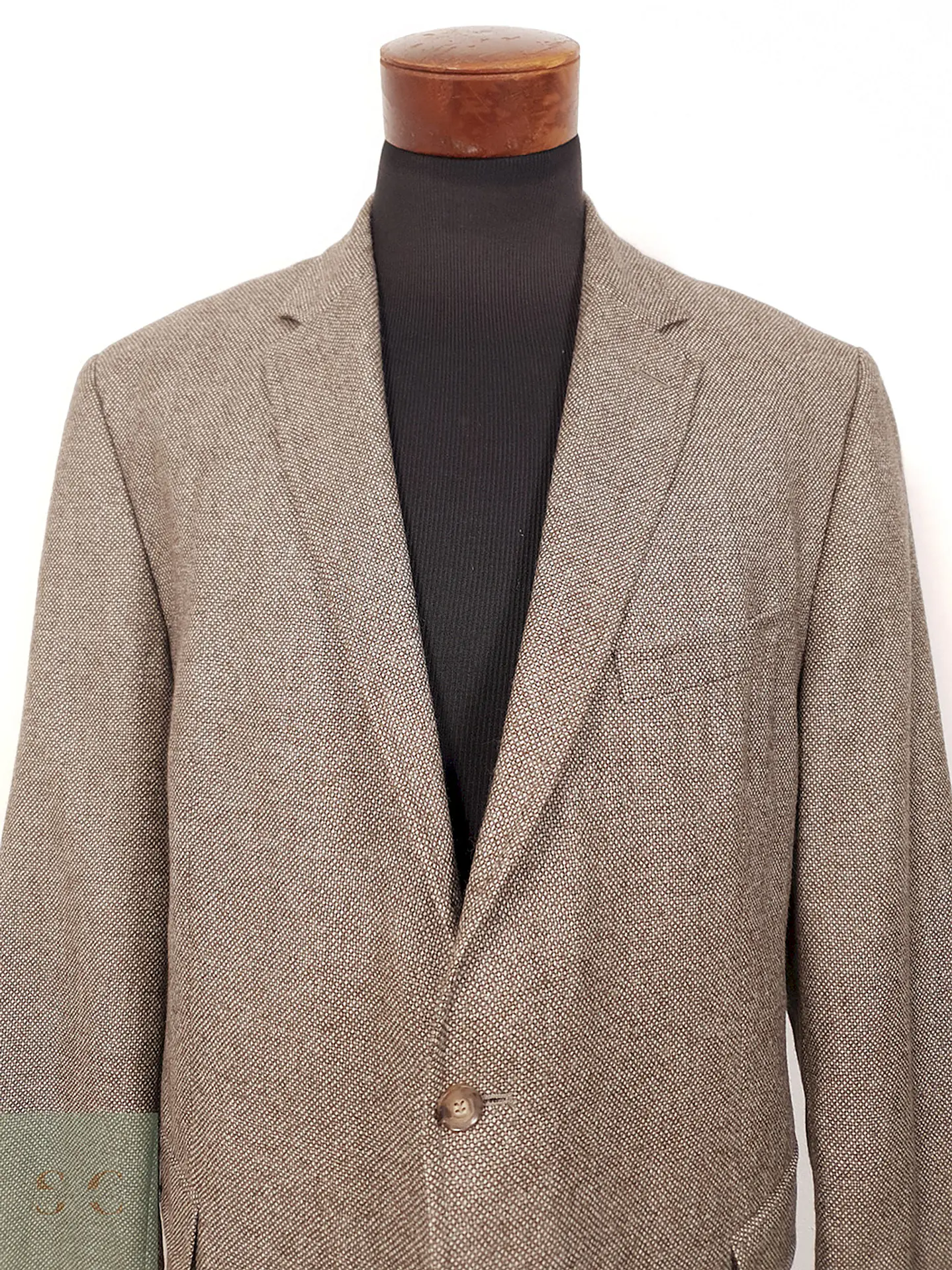 Blazer Atelier Torino Fairway Jacket by Marlane 100% Lana Virgen Café - Talla LXL 4