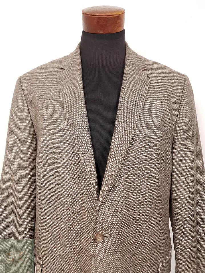 Blazer Atelier Torino Fairway Jacket by Marlane 100% Lana Virgen Café - Talla LXL 4