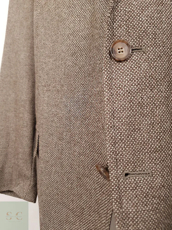 Blazer Atelier Torino Fairway Jacket by Marlane 100% Lana Virgen Café - Talla LXL 5