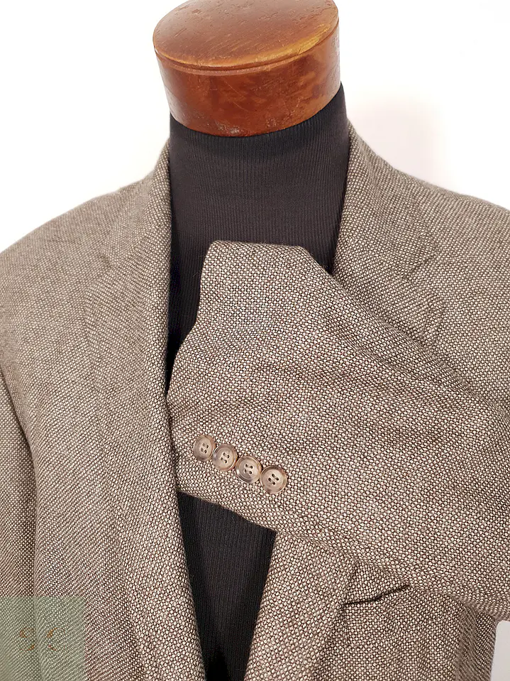 Blazer Atelier Torino Fairway Jacket by Marlane 100% Lana Virgen Café - Talla LXL 6