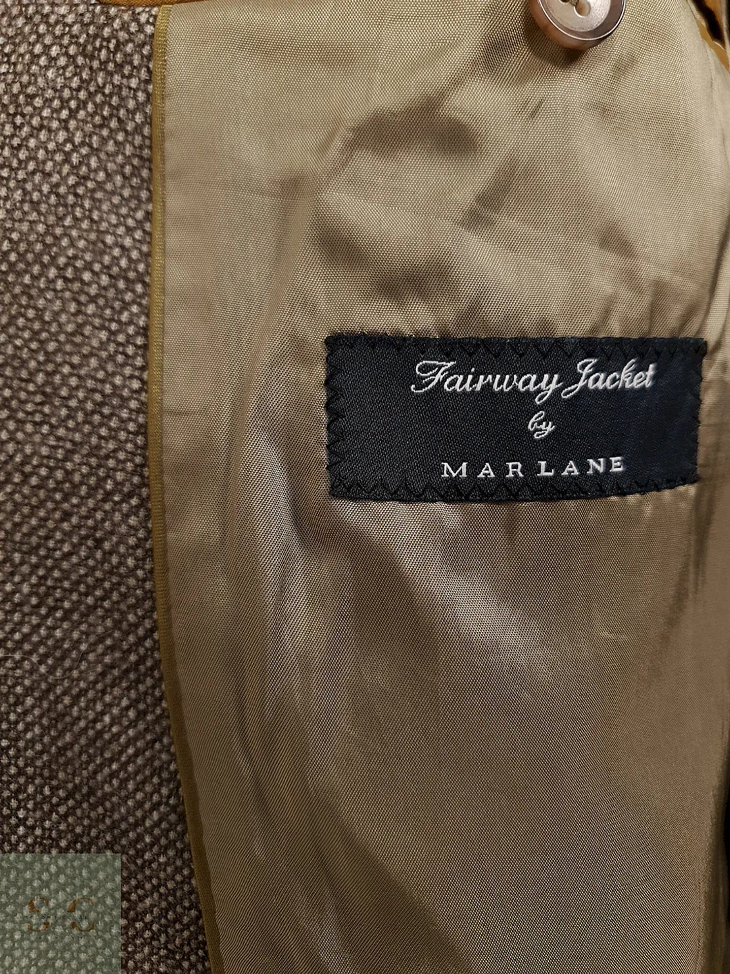 Blazer Atelier Torino Fairway Jacket by Marlane 100% Lana Virgen Café - Talla LXL 9