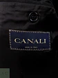 Blazer Canali Negro Raya Diplomática Lana Sastrería Italiana Talla L - Miniatura 11