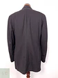 Blazer Canali Negro Raya Diplomática Lana Sastrería Italiana Talla L - Miniatura 15