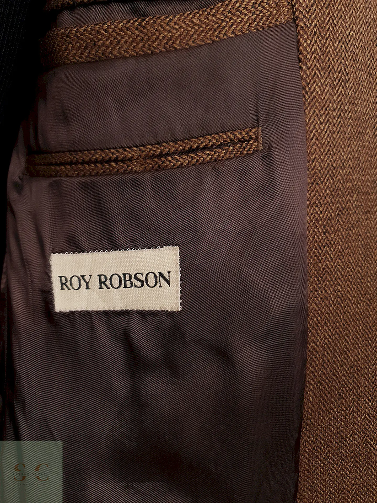 Blazer Roy Robson 100% lana virgen Terracota – Talla L 10