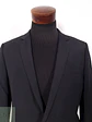 Blazer Sprit Negro Rayas Sutiles Mezcla Lana Virgen - Talla M - Miniatura 4