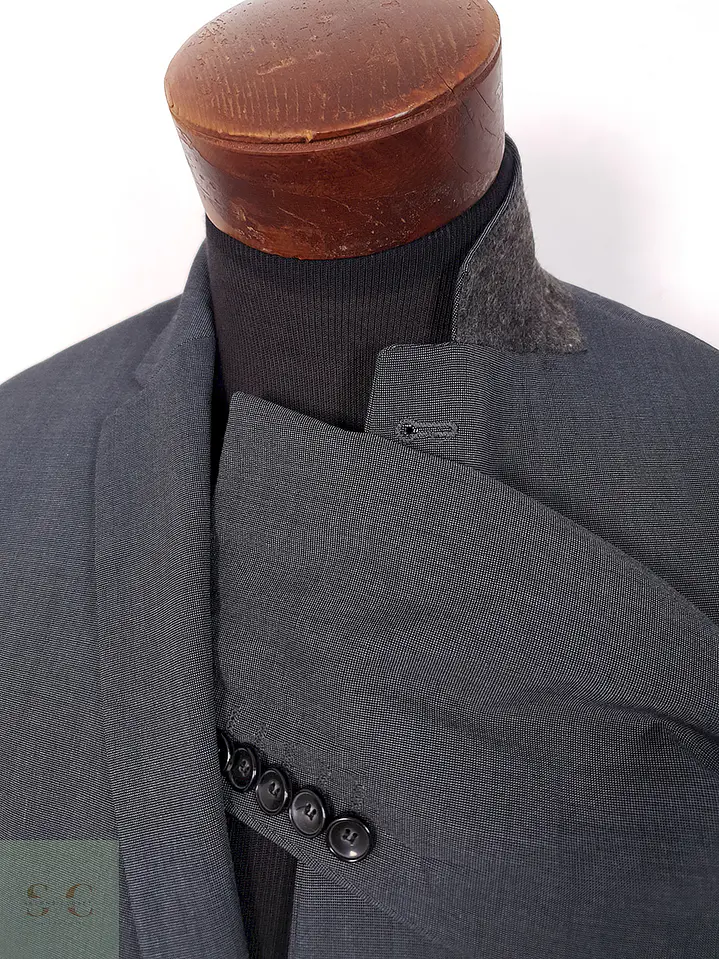 Blazer Angelo Litrico Slim Fit Plomo Azulado - Talla SM 6