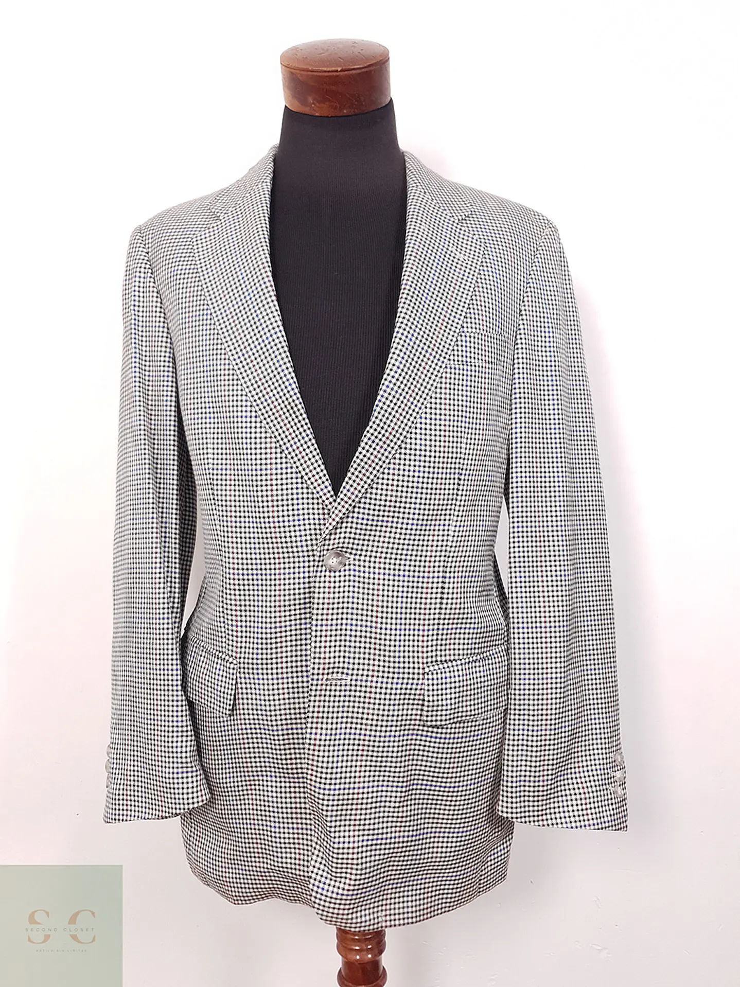 Blazer Becon Non Plus Ultra Lana Virgen Viscosa Seda - Talla M 2